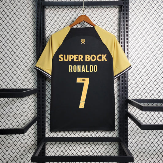 Sporting Lissabon CP Cristiano Ronaldo Third Soccer Jersey 2023/24