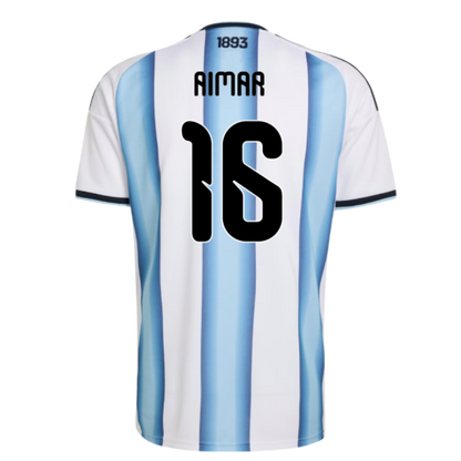 Argentina Pablo Aimar 16 Home Soccer Jersey World Cup 2026