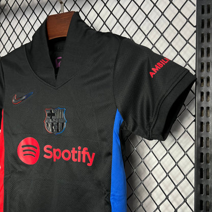 FC Barcelona Lamine Yamal 19 Kids Away Soccer Jersey 2024/25