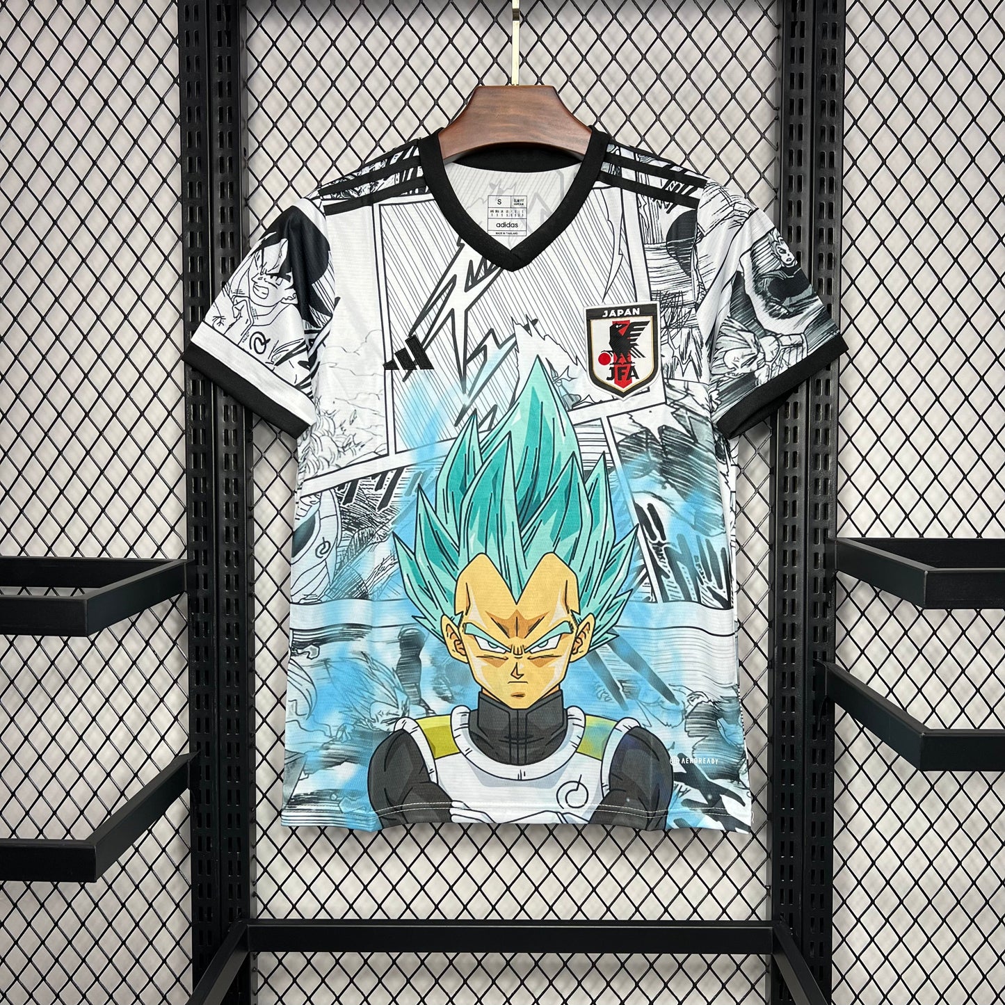 Japan X Dragonball Saiyajin Special Edition Soccer Jersey 2024/25 - White