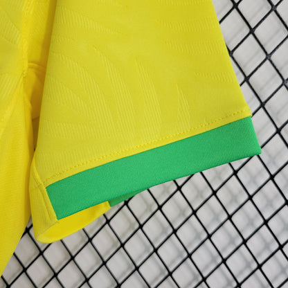 Brazil Luana 5 Home Soccer Jersey World Cup 2023