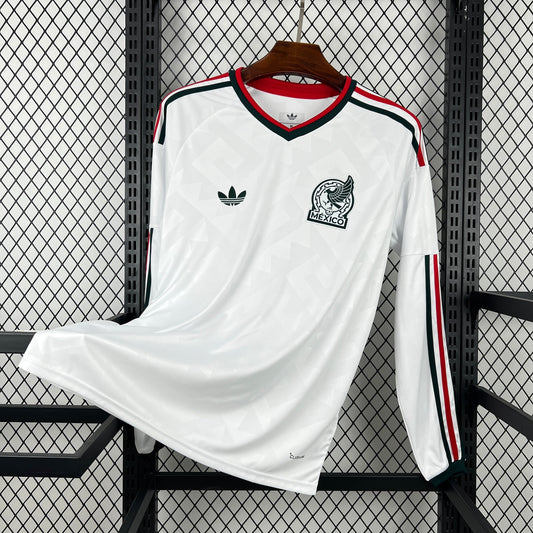Mexico Long Sleeve Away Soccer Jersey World Cup 2026