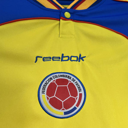 Colombia Retro Home Soccer Jersey 2001-2002