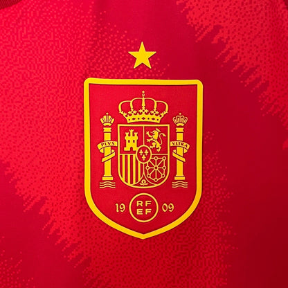 Spain Nico Williams 10 Home Soccer Jersey Euro 2024