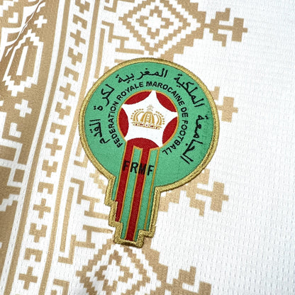 Morocco Nayef Aguerd 5 Away Soccer Jersey World Cup 2026