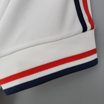 France Zinedine Zidane 10 Away Retro Soccer Jersey World Cup 1998