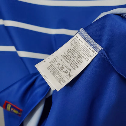 France Home Retro Soccer Jersey World Cup 1998