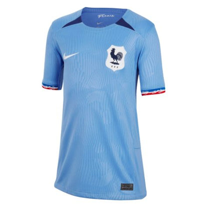 France Sakina Karchaoui 7 Home Soccer Jersey World Cup 2023