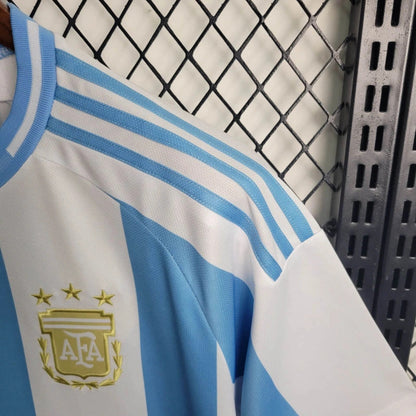 Argentina Rodrigo De Paul 7 Home Soccer Jersey 2024/25