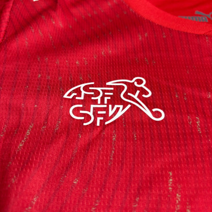 Switzerland Kids Home Soccer Jersey World Cup 2026