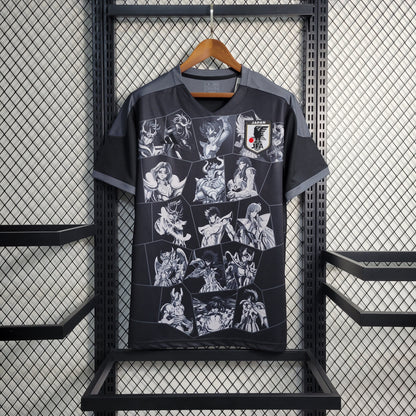 Japan Anime Saint Limited Edition Soccer Jersey 2023/24 - Black
