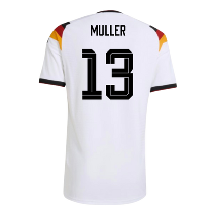Germany Thomas Müller 13 Home Soccer Jersey World Cup 2026