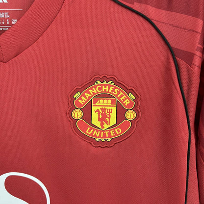 Manchester United Bruno Fernandes 8 Home Soccer Jersey 2025-2026