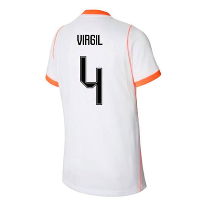 Netherlands Virgil van Dijk 4 Away Soccer Jersey World Cup 2026