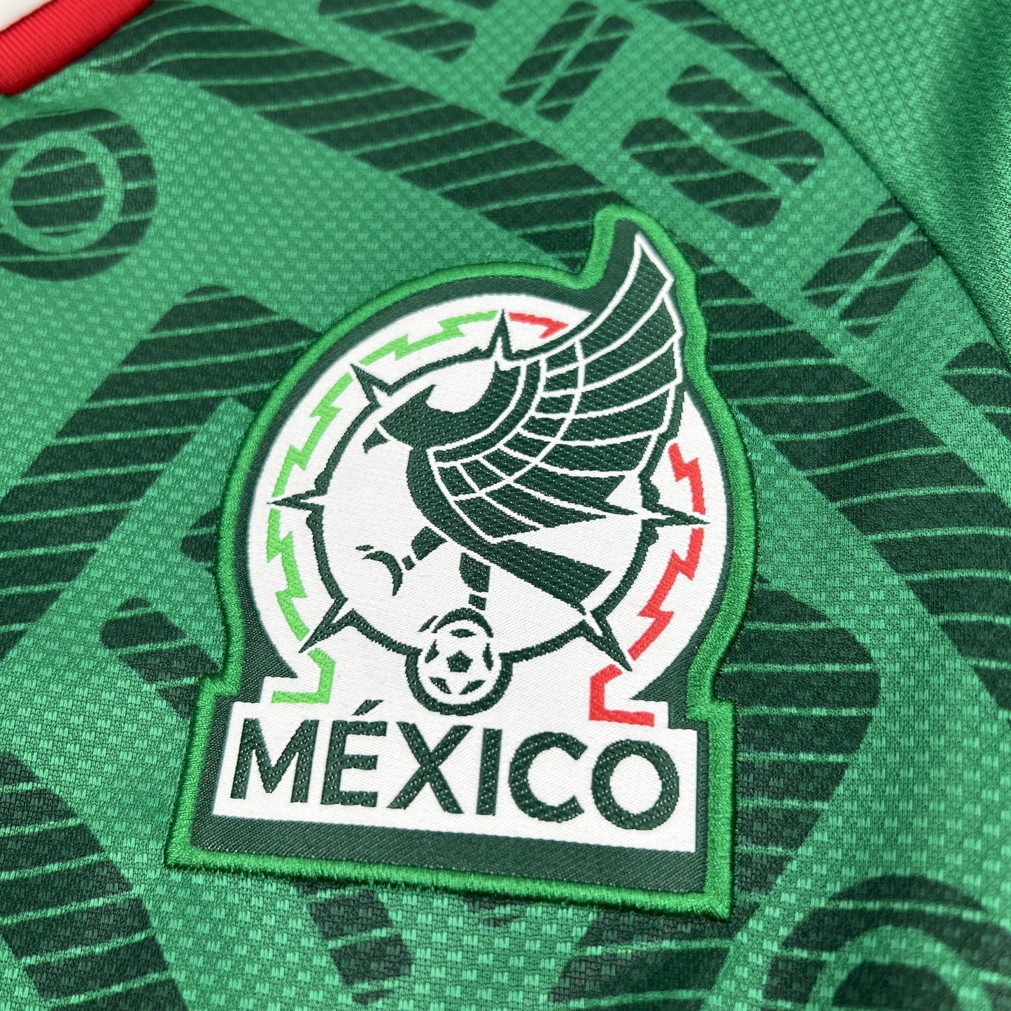 Mexico Long Sleeve Home Soccer Jersey World Cup 2026