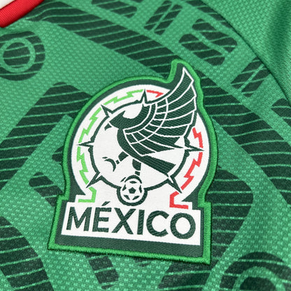 Mexico Long Sleeve Home Soccer Jersey World Cup 2026