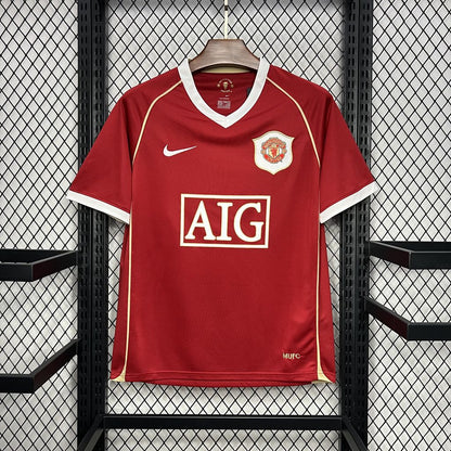 Manchester United Cristiano Ronaldo 7 Retro Home Soccer Jersey 2006-2007