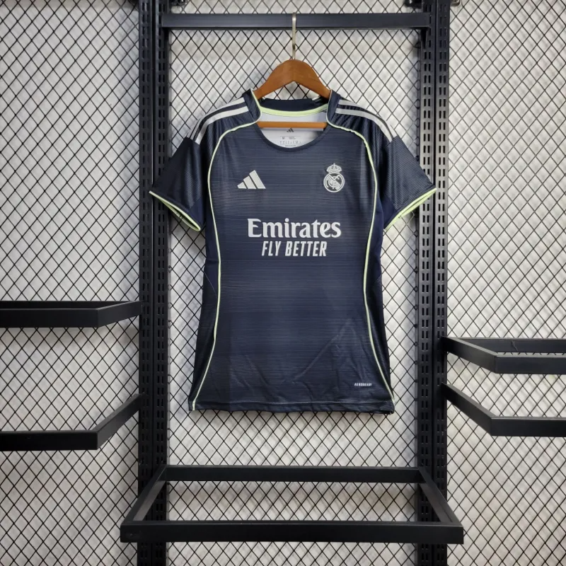 Real Madrid Jude Bellingham 5 Women's Away Soccer Jersey 2025-2026