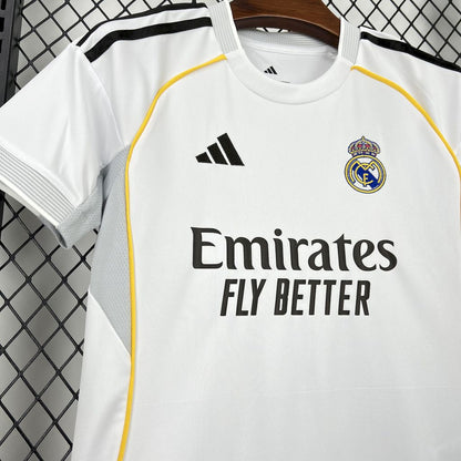 Real Madrid Cristiano Ronaldo 7 Kids Home Soccer Jersey 2025-2026