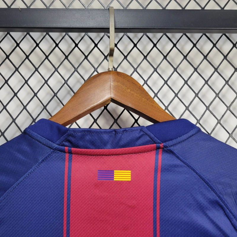 FC Barcelona Robert Lewandowski 9 Home Soccer Jersey 2025-2026