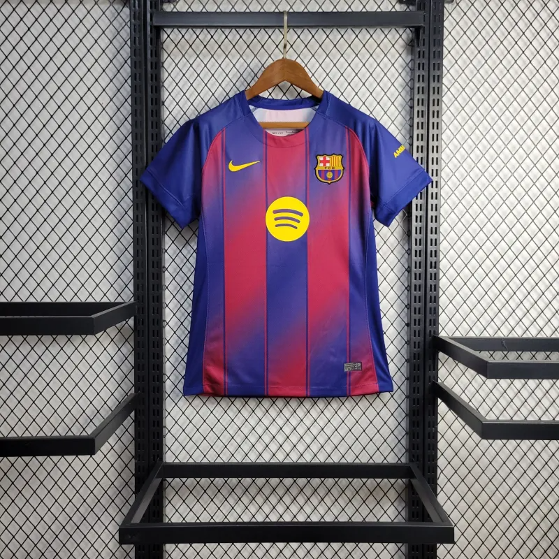FC Barcelona Pedri 8 Women's Home Soccer Jersey 2025-2026