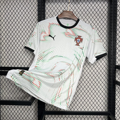 Portugal Luís Figo 7 Away Soccer Jersey 2025/26