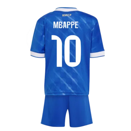 Real Madrid Kylian Mbappé 10 Kids Third Soccer Jersey 2025-2026
