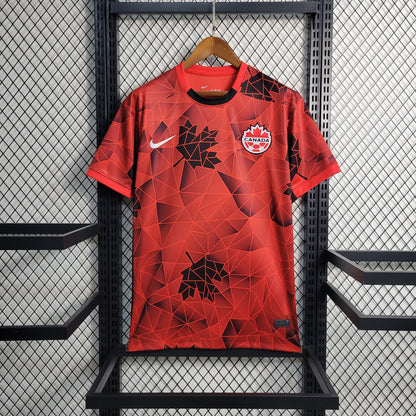 Canada Jordyn Huitema 9 Home Soccer Jersey World Cup 2023