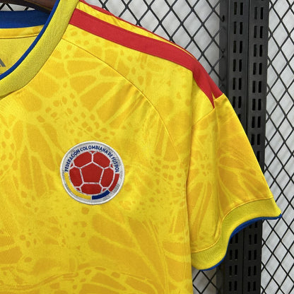 Colombia Jhon Arias 11 Home Soccer Jersey World Cup 2026
