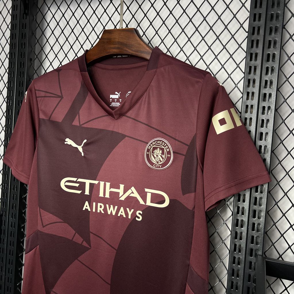 Manchester City Erling Haaland 9 Third Soccer Jersey 2024/25