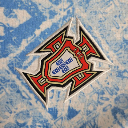 Women's Portugal Rafael Leão 17 Away Soccer Jersey Euro 2024