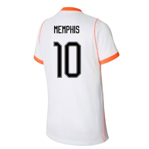 Netherlands Memphis Depay 10 Away Soccer Jersey World Cup 2026