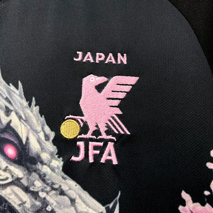 Japan Sakura Dragon Limited Edition Soccer Jersey 2023/24 - Black