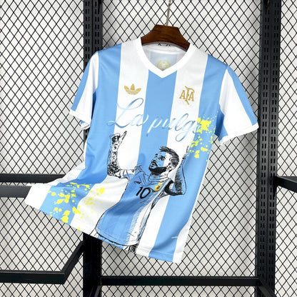Argentina Lionel Messi 50th Anniversary Special Edition Soccer Jersey 2024-2025