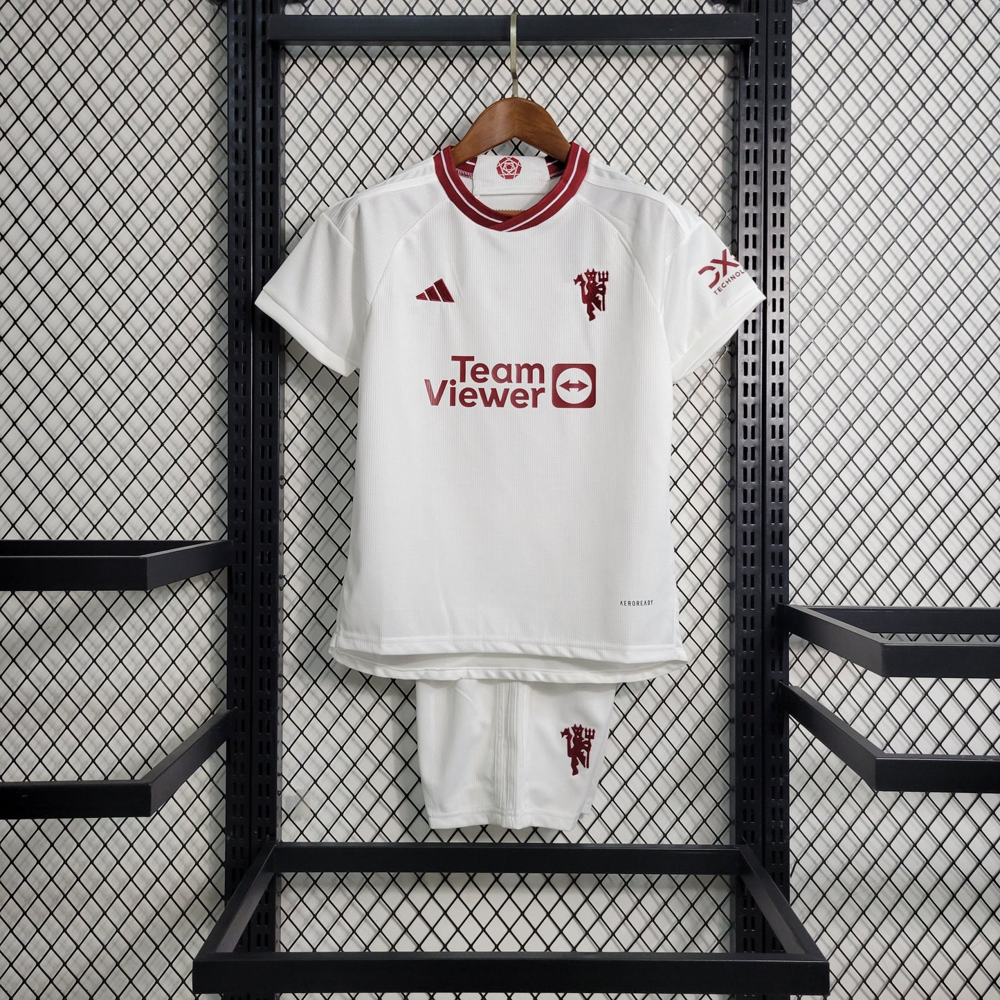 Manchester United Cristiano Ronaldo 7 Third Kids Soccer Jersey 2023/24
