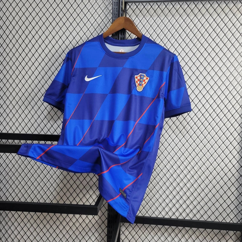 Croatia Mateo Kovacic 8 Away Soccer Jersey Euro 2024
