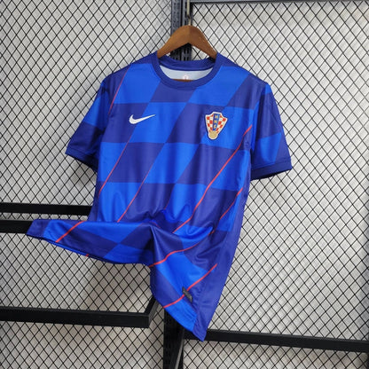 Croatia Mateo Kovacic 8 Away Soccer Jersey Euro 2024