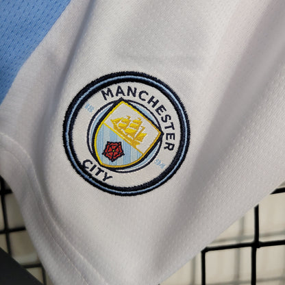 Man City Kevin De Bruyne 17 Kids Home Soccer Jersey 2023/24