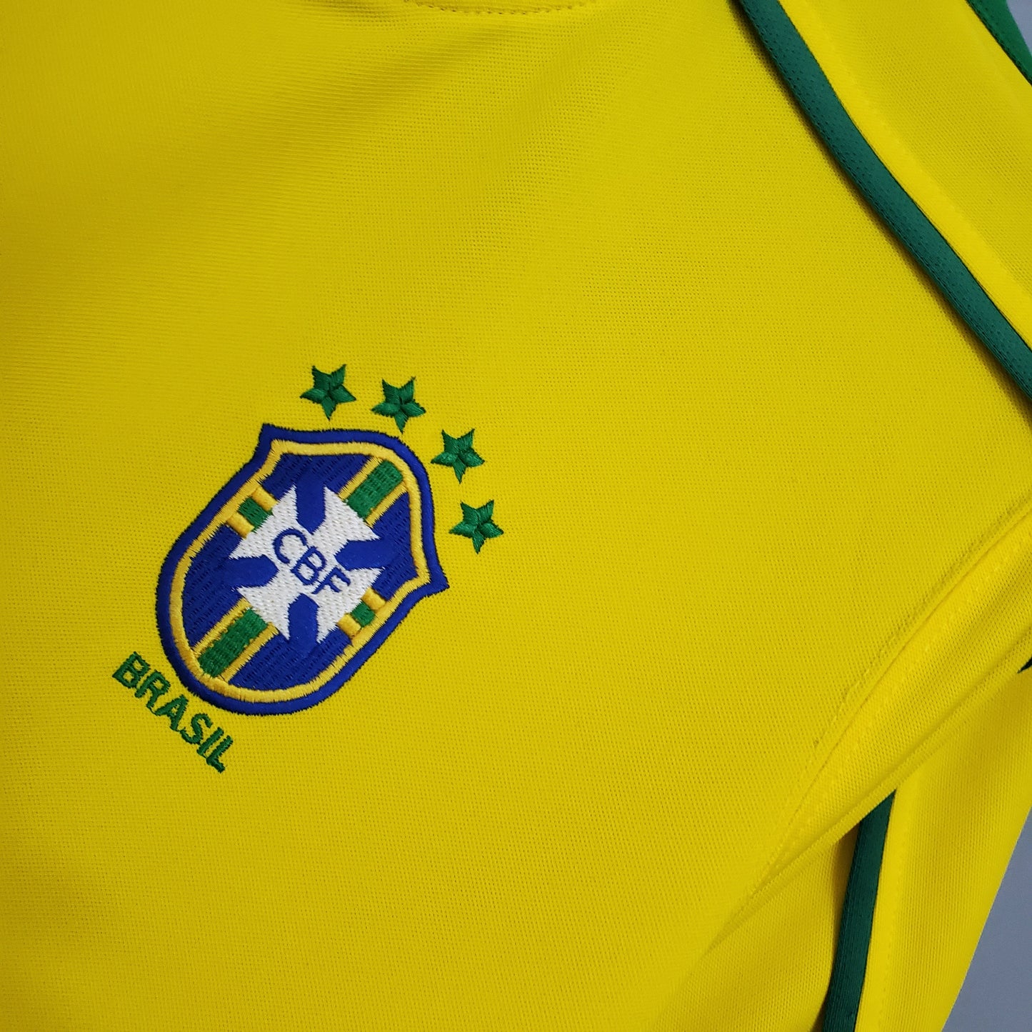 Brazil Home Retro Soccer Jersey World Cup 1998