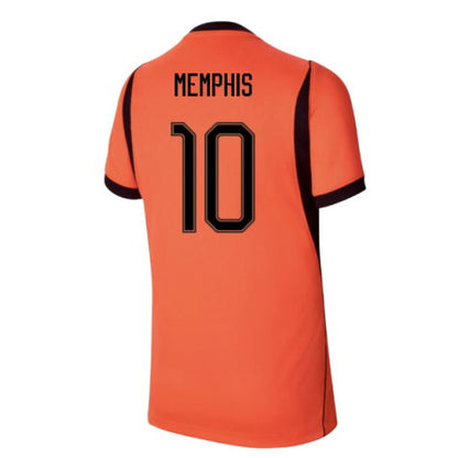 Netherlands Memphis Depay 10 Home Soccer Jersey World Cup 2026