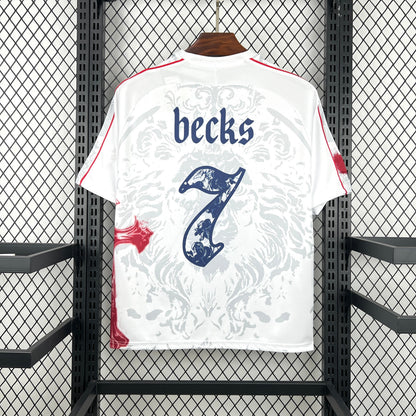 England X David Beckham Special Edition Soccer Jersey 2025-2026 - White