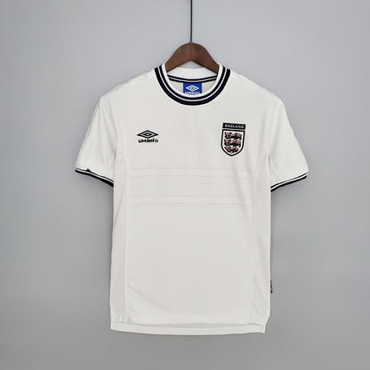 England Retro Home Soccer Jersey Euro Cup 2000