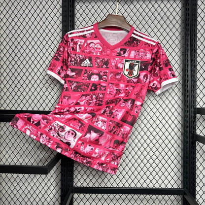 Japan Anime Special Edition Soccer Jersey 2024/25 - Pink