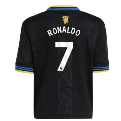 Manchester United Cristiano Ronaldo 7 Kids Third Soccer Jersey 2025-2026