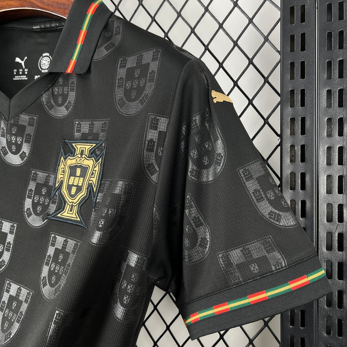 Portugal X Eusébio "Pantera Negra" Special Edition Soccer Jersey 2025-2026 - Black