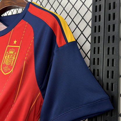 Spain Alvaro Morata 7 Home Soccer Jersey World Cup 2026
