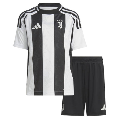 Juventus Kenan Yildiz 15 Kids Home Soccer Jersey 2024/25