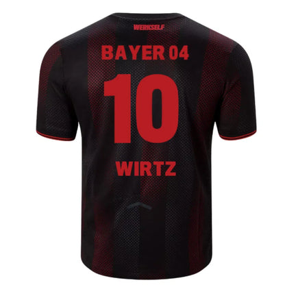 Bayer Leverkusen Florian Wirtz 10 Home Soccer Jersey 2025-2026