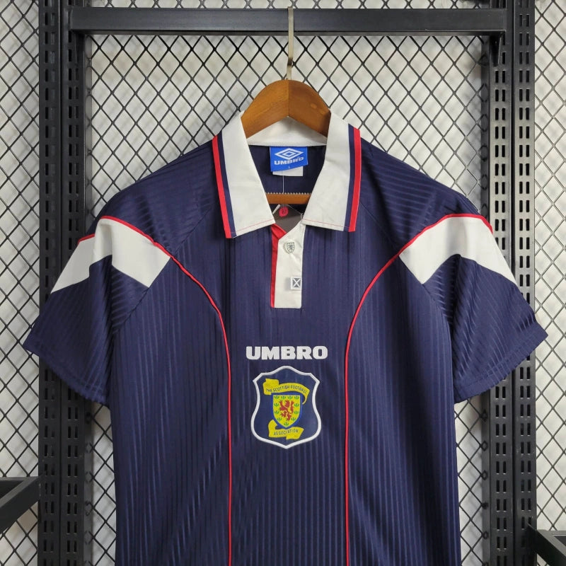 Scotland Away Retro Soccer Jersey 1996-1998