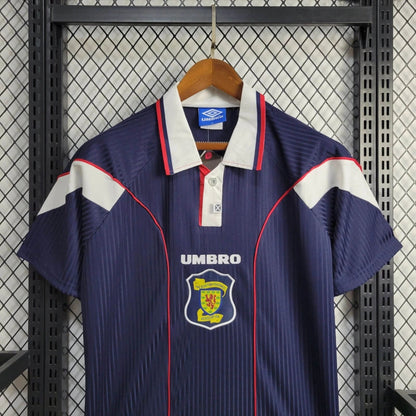 Scotland Away Retro Soccer Jersey 1996-1998